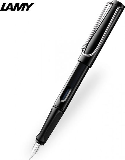 Lamy Safari 019 Πένα Γραφής Medium Μαύρη από Πλαστικό
