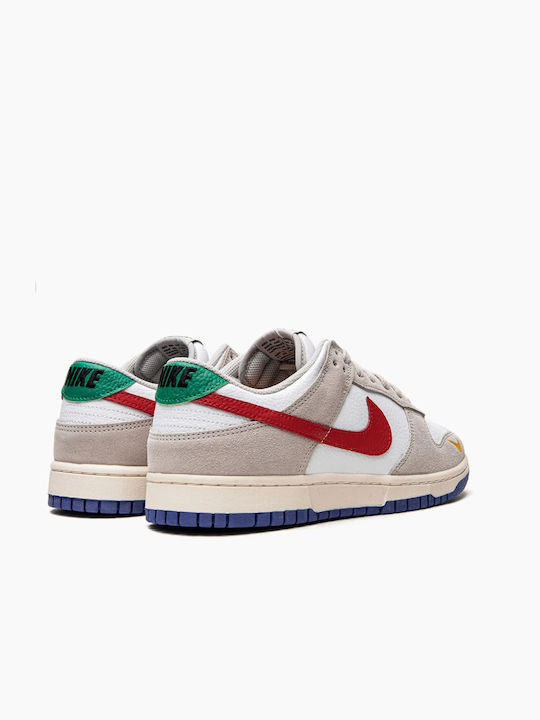 Nike Dunk Herren Sneakers Light Iron Ore / White / Game Royal / University Red