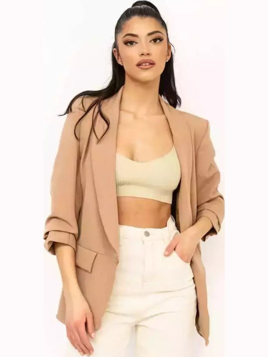 Luigi Blazer pentru femei Sacou Maro