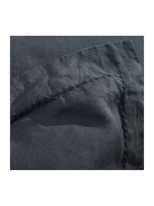 Hauz Sheet Sets Queen with Elastic 160x200+40cm. Limited Edition Linen Gray 4pcs