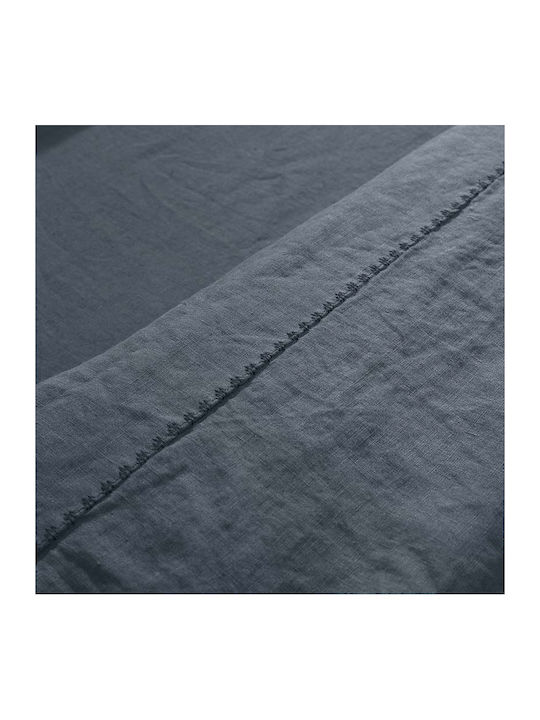 Hauz Sheet Sets Queen with Elastic 160x200+40cm. Limited Edition Linen Gray 4pcs