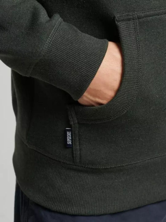 M D5 Sweatshirt with Hood Dark Olive Marl