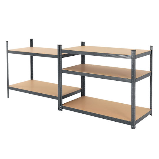 ECD Germany Dexions 100x60x200cm with 5 Shelves Total Load Capacity 875kg 2pcs