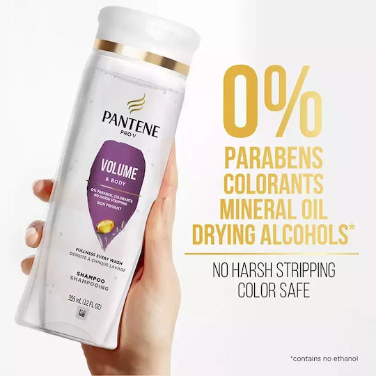 Pantene Pro-V Volume Pur Шампоан Възстановяване/Подхранване и Хидратация за Всички Типове Коса 360ml