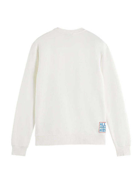 Scotch & Soda Men's Sweatshirt White