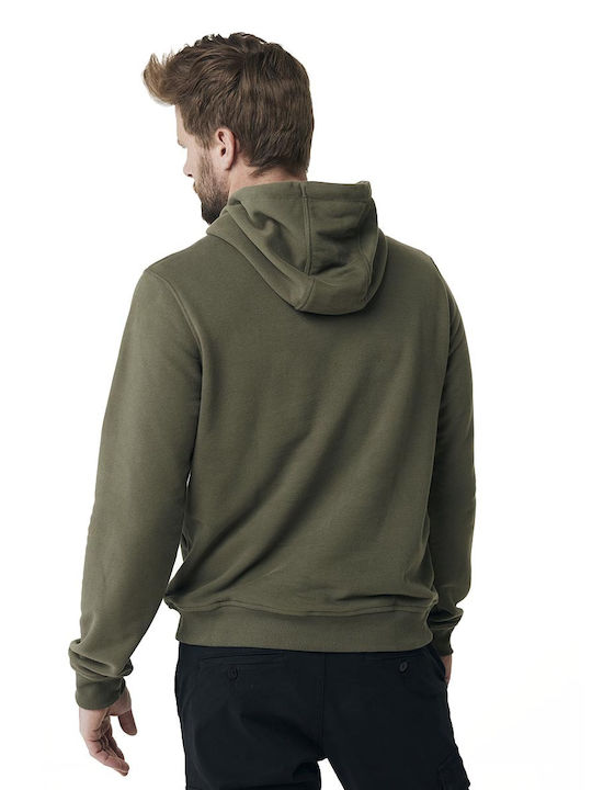 Mexx Men's Sweatshirt with Hood Khaki