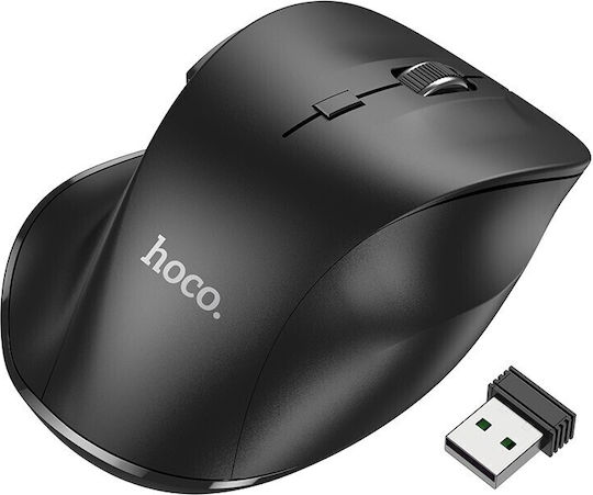 Hoco GM24 Mystic Ασύρματο Εργονομικό Ποντίκι Γκρι