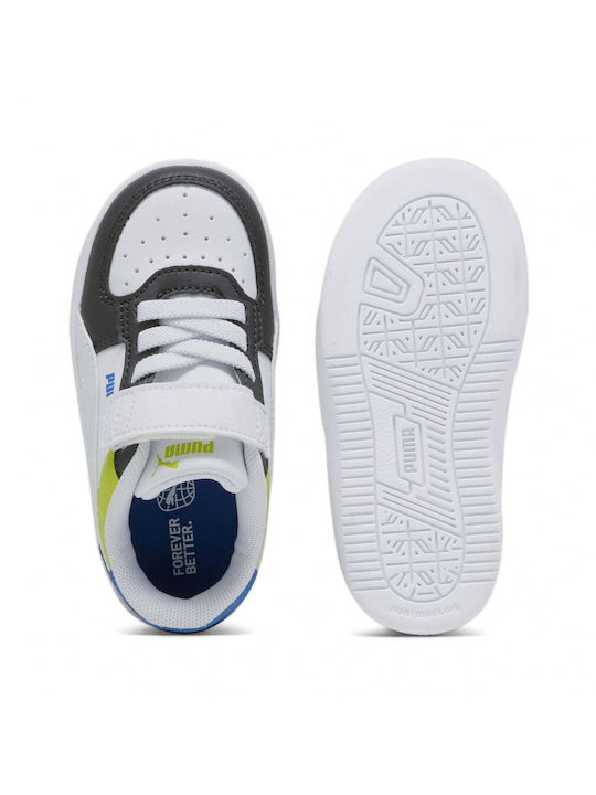 Puma Παιδικά Sneakers Caven 2.0 White / Royal / Green