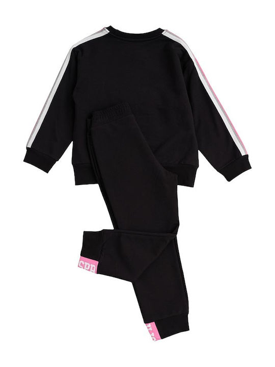 Sprint Kids Sweatpants Set Black 2pcs