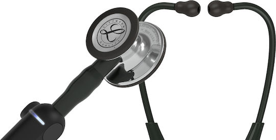Littmann Кардиологичен Стетоскоп с Двоен Конус Черен