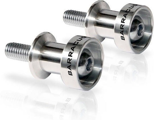 Barracuda Swing Arm Adapter Μοτοσυκλέτας in Silver Color M6/M8