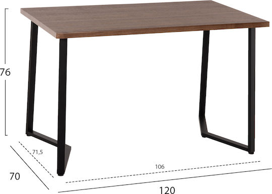 Τραπεζαρία Jay με 4 Καρέκλες 120x70εκ. Τραπεζαρία Jay με 4 Καρέκλες 120x70εκ.