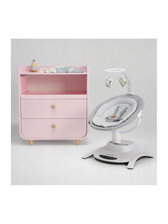 Lionelo Electric Baby Relax Bella with Music Gray for Child up to 9kg