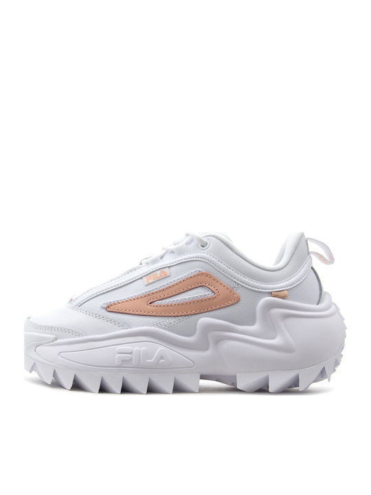 FILA Twister Чънки Сникърси Бели FILA Twister Чънки Сникърси Бели