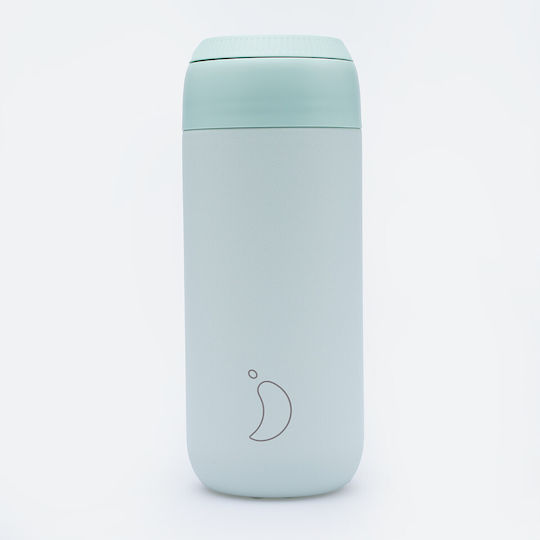 Chilly's Cup Series 2 Ποτήρι Θερμός Ανοξείδωτο BPA Free 500ml LICHEN GREEN