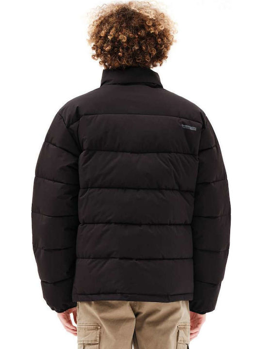 Winter Jacket Puffer Waterproof and Windproof Black