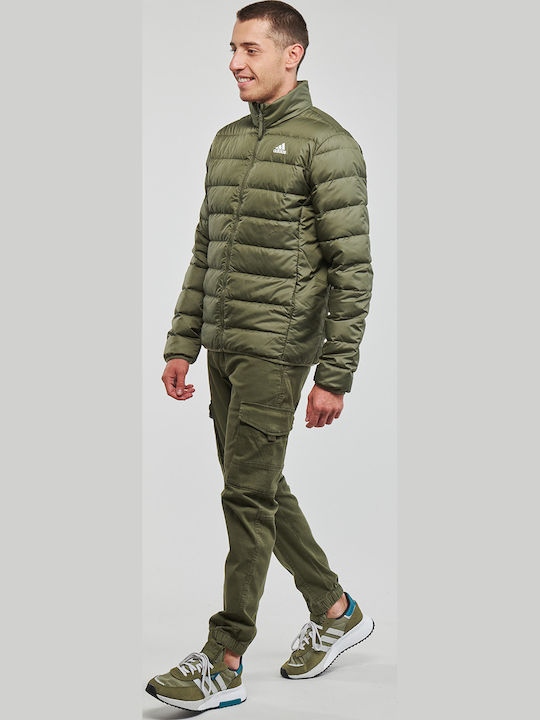 Essentials Light Down Χειμωνιάτικο Μπουφάν Puffer Χακί