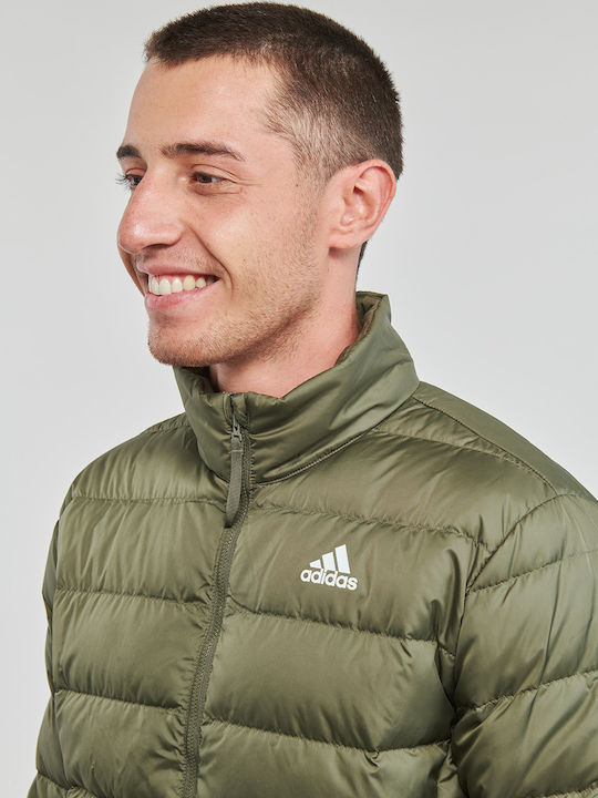 Essentials Light Down Χειμωνιάτικο Μπουφάν Puffer Χακί