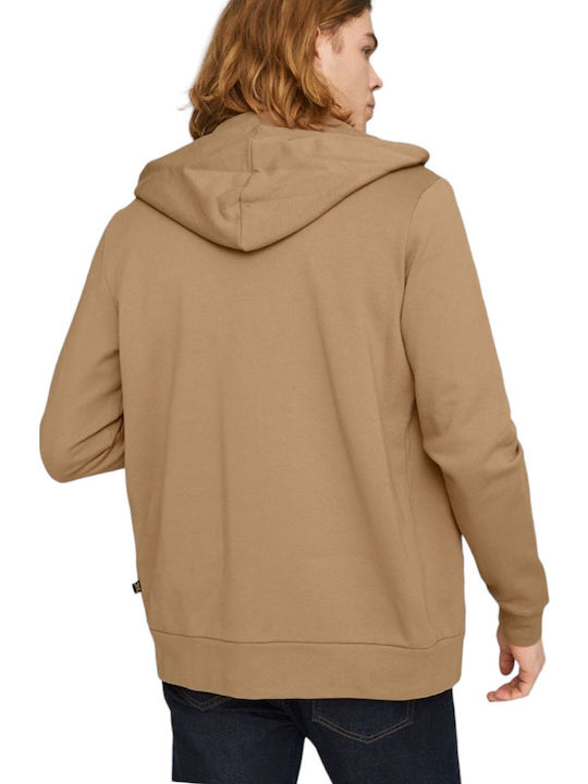 PUMA Better Essentials Ζακέτα Καφέ με Κουκούλα