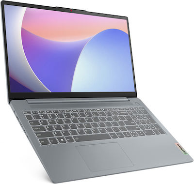 Lenovo IdeaPad Slim 3 15IRU8 15.6" IPS FHD (i3-1315U/8GB/256GB SSD/W11 S) Arctic Grey (GR Keyboard)