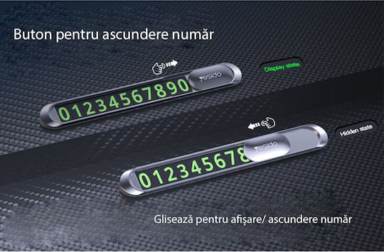 Yesido C88 Parking Number for Dashboard