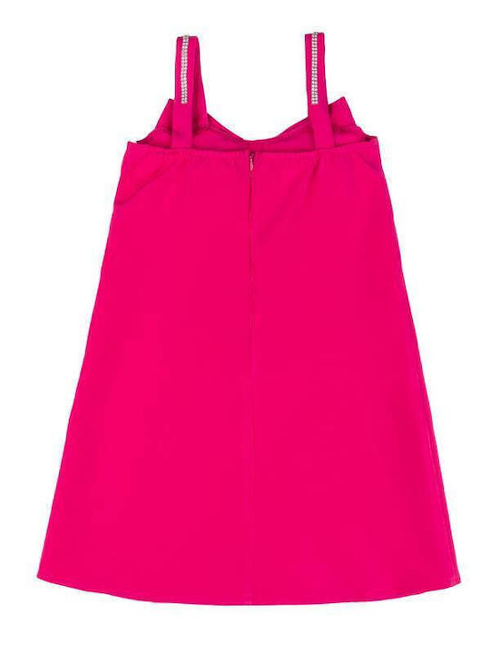 Chief Summer Sleeveless Dress Fuchsia