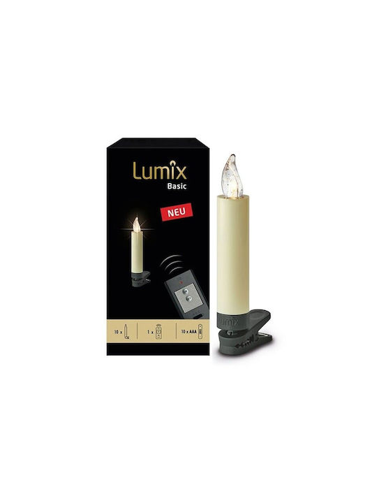 Krinner Dekorative Lampe Wachs-Politur 10Stück