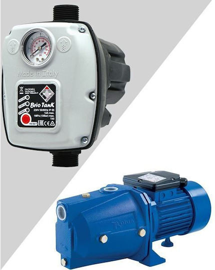 Plus 303774 Single Phase Water Pressure Pump without Container 1hp