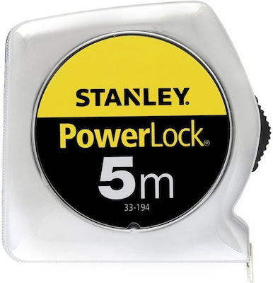 Stanley Μετροταινία με Αυτόματη Επαναφορά 12.7mm x 2m