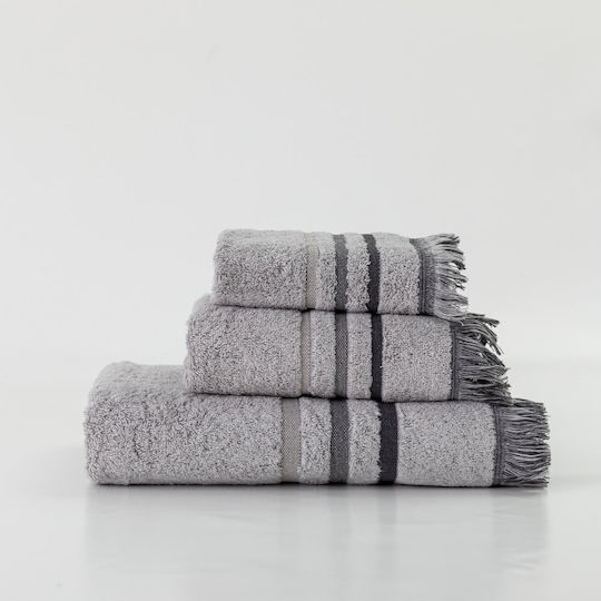 Borea Bath Towel Set 3pcs Jill Beige