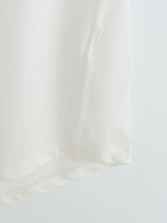 Kids' Set with Leggings Summer 3pcs White
