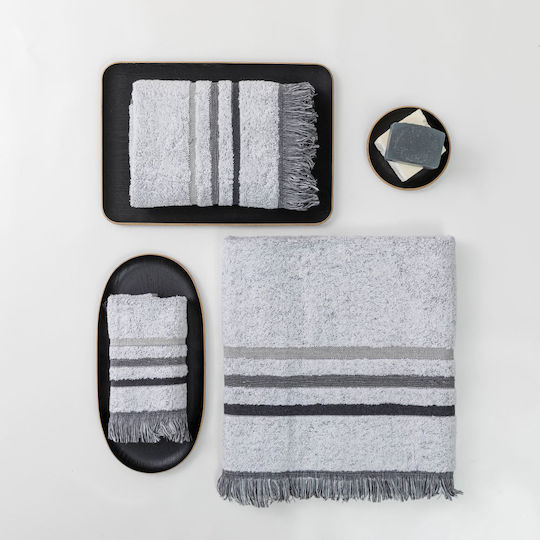 Borea Bath Towel Set 3pcs Jill Beige