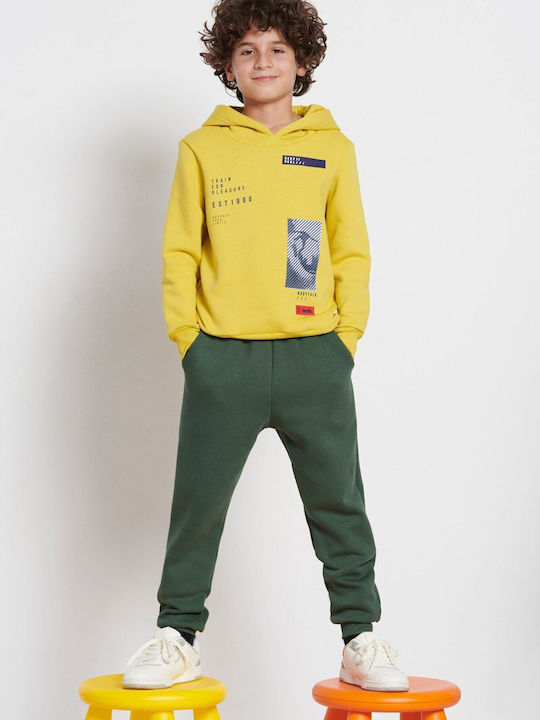 BodyTalk Kids Sweatshirt with Hood Yellow