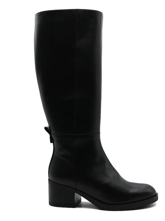 Leather Women's Boots Black