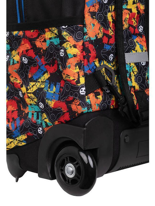 Colorino Jack Schulranzen Trolley Grundschule Mehrfarbig