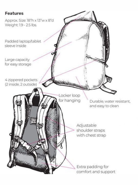 Madpax Bag Backpack Multicolour