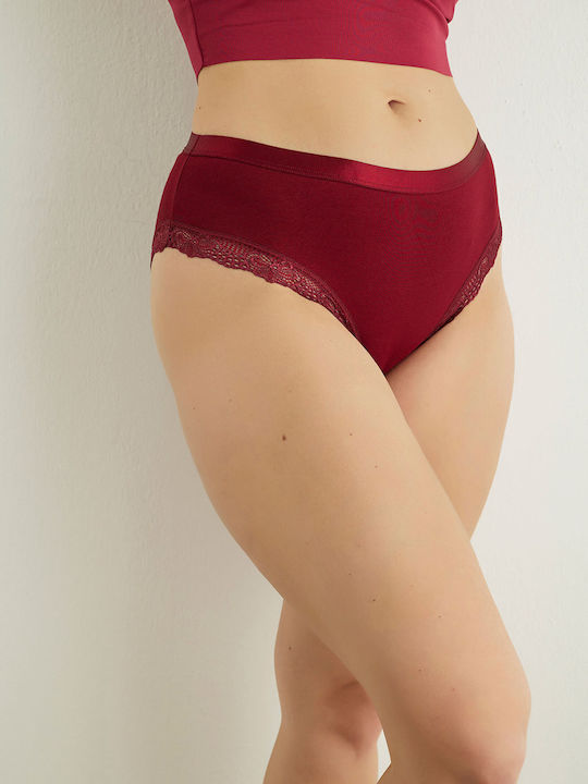 Βαμβακερά Γυναικεία Slip MultiPack Beige/Light Beige/Purple/Navy Blue/Bordeaux