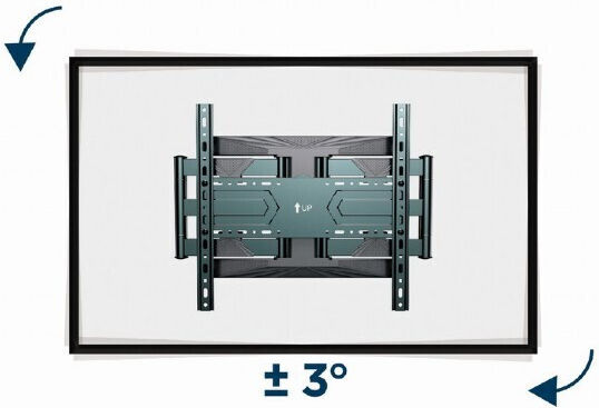 Gembird WM-80ST-01 Wall TV Mount with Arm up to 80" and 50kg