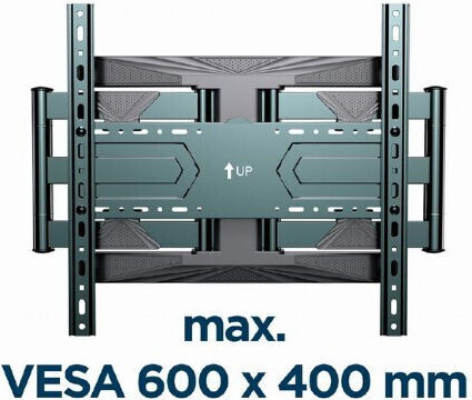 Gembird WM-80ST-01 Wall TV Mount with Arm up to 80" and 50kg