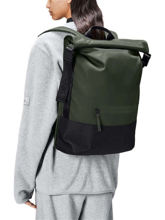 Rains Trail Rolltop Waterproof 22lt Green