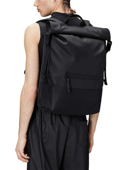 Rains Trail Rolltop Αδιάβροχο 22lt Μαύρο