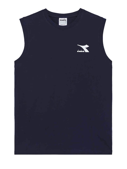 Short Sleeve Blouse Navy Blue