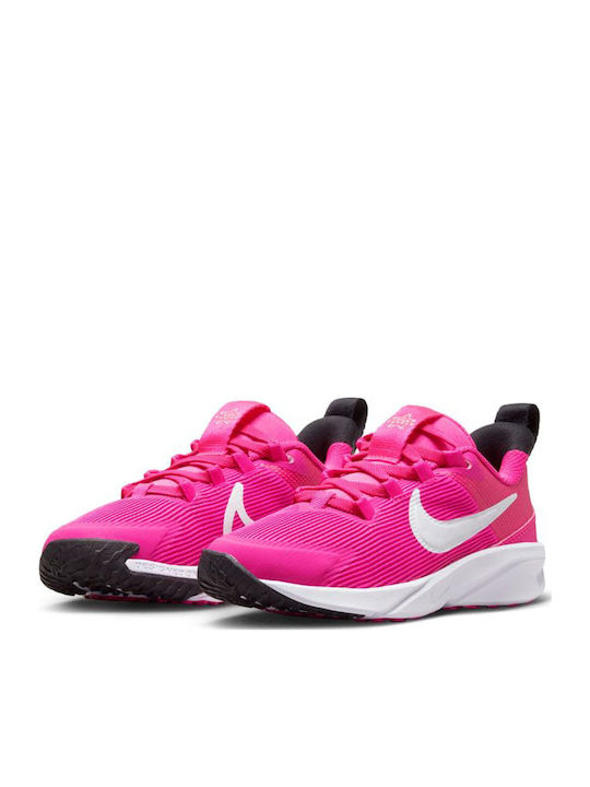 Star Runner Star Runner 4 Kids Sports Shoes Running with Laces Fuchsia