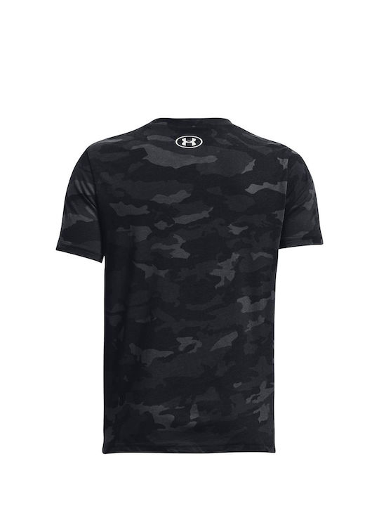 Under Armour Kinder-T-Shirt Schwarz