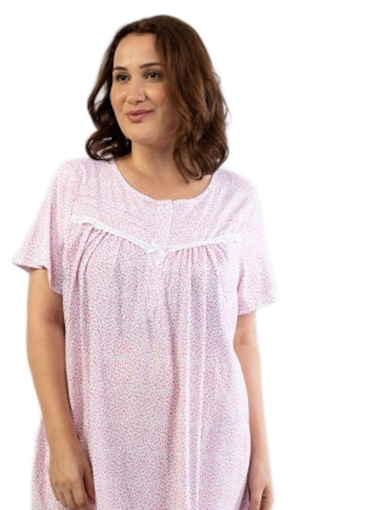 Vienetta Secret Summer Women's Nightdress Pink