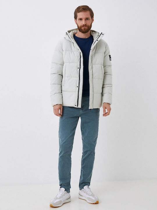 Jachetă de iarnă Puffer Bej