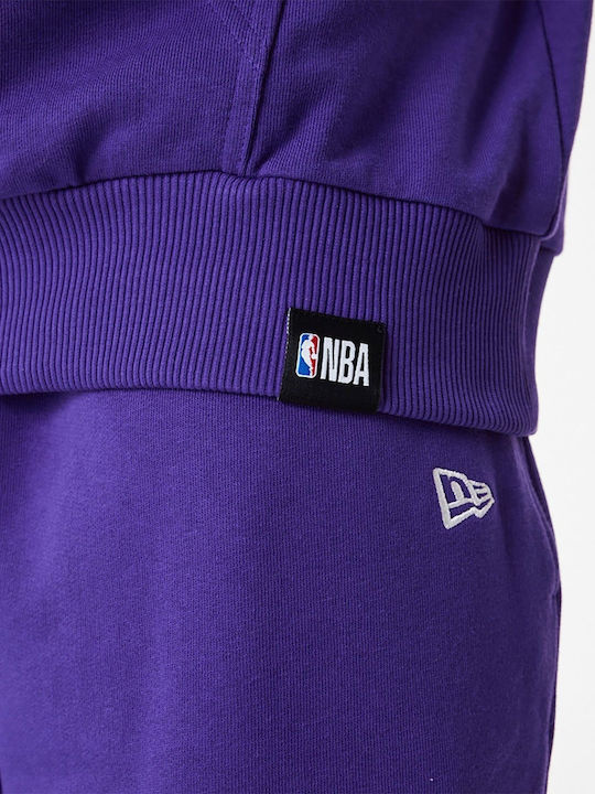 La Lakers Ζακέτα με Κουκούλα Μωβ