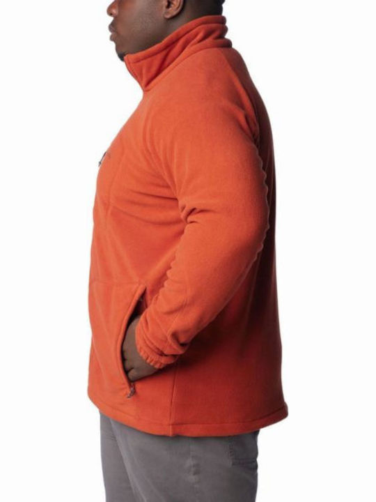 Fast Trek II Men's Fleece Cardigan Red
