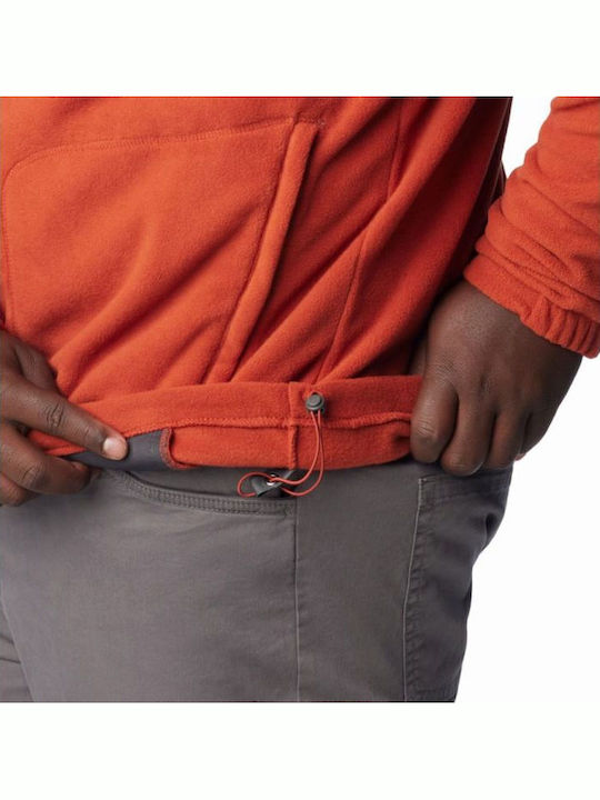 Fast Trek II Men's Fleece Cardigan Red