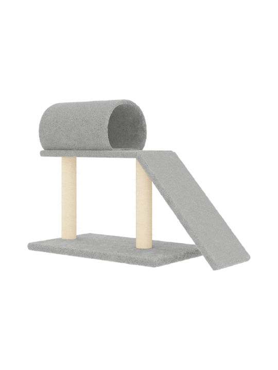 vidaXL Ξυσίματος Γάτες Cat Scratching Pole Gray 81x35x55.5cm